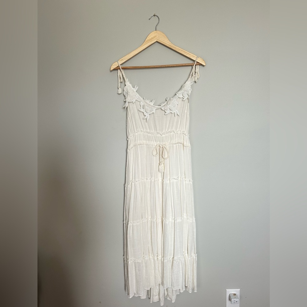 Flowy White Sundress